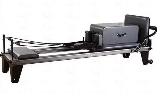 Aluminum Pilates Reformer Machine Black Edition In Stock Wholesale