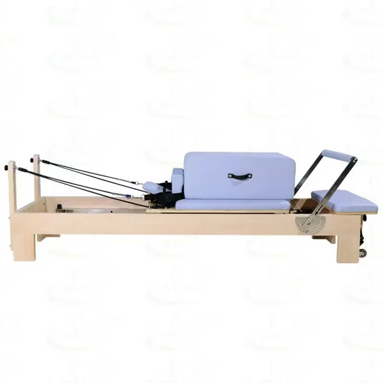 Beech Wood Pilates Reformer Bed for Yoga Studio Training Workouts