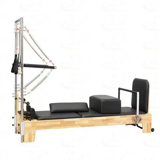 Commercial Cadillac Pilates Reformer Bed with Trapeze Tower