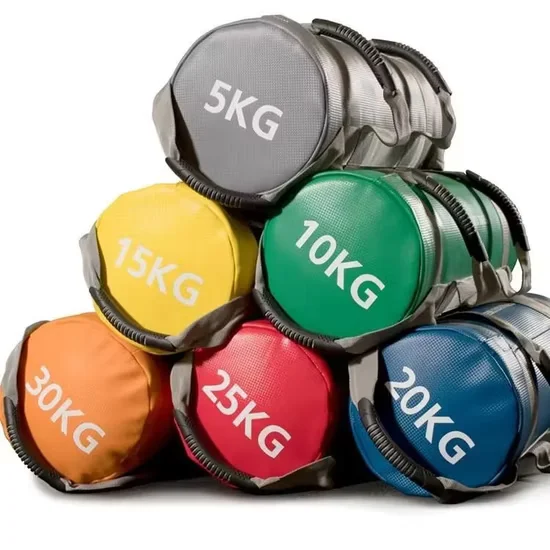 Customizable Dynamic Power Bags for Versatile Weight Training