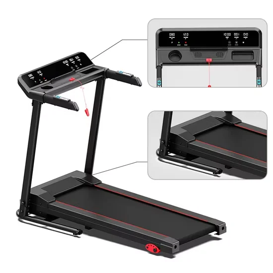HSM MT23B Household Treadmill with Manual Incline Function