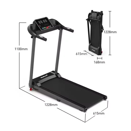HSM T12F1 Foldable Motorized Treadmill In Stock Wholesale