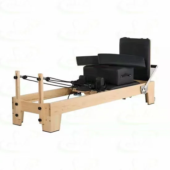 Maple Wood Folding Pilates Reformer In Stock Wholesale