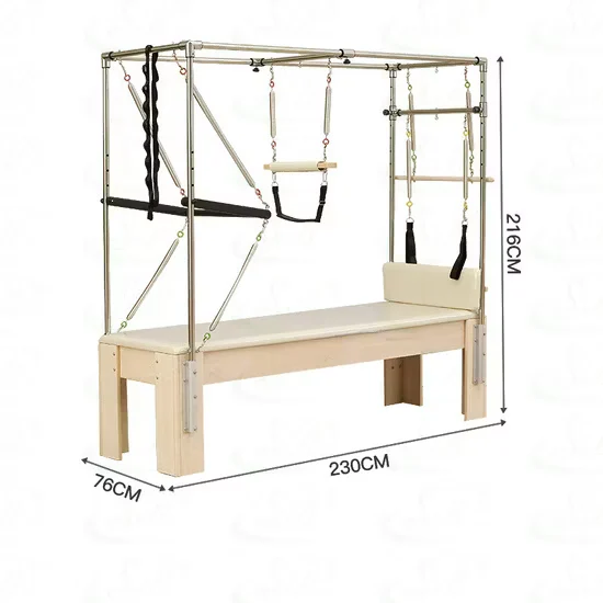 Maple Wood Pilates Cadillac Reformer Bed In Stock Wholesale
