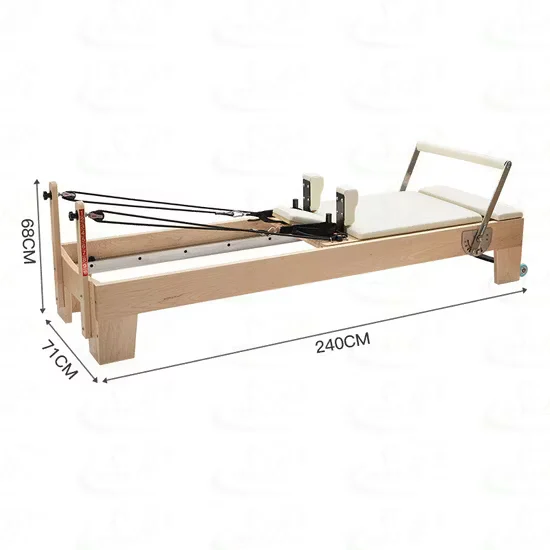 Maple Wood Pilates Reformer SRY-02 In Stock Wholesale