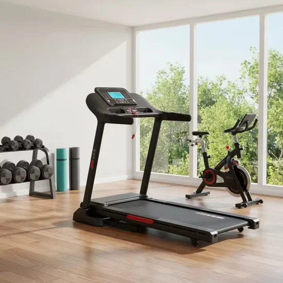 MT296 Anti-Tipping Incline Electric Treadmill for Aerobic Exercise