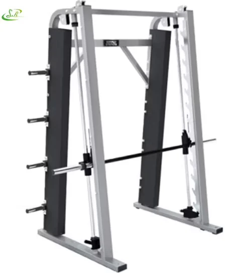 Multi-Functional Smith Machine Strength Trainer Squat Rack for Gym Use