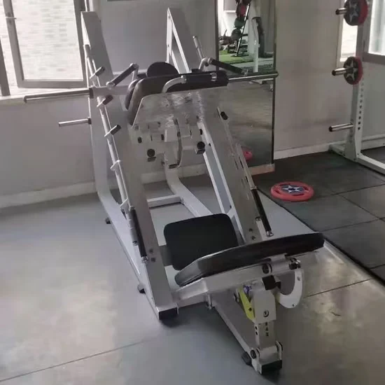 Plate Loaded Pendulum Squat Machine for Leg Press Strength Training