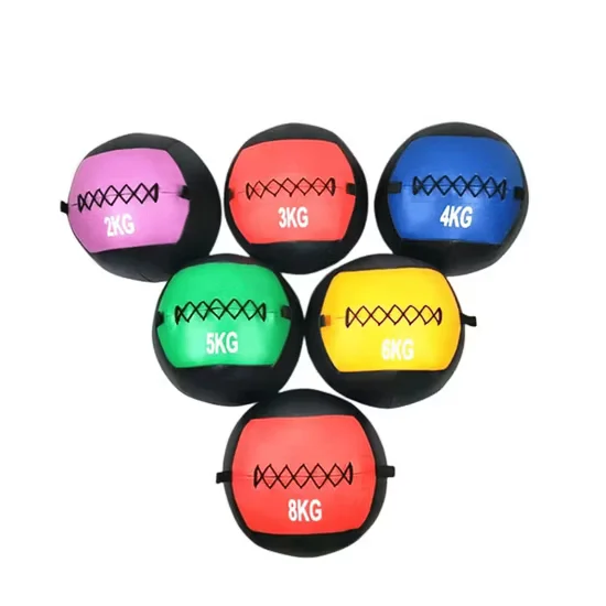 Soft PVC Medicine Balls for Indoor Fitness Training