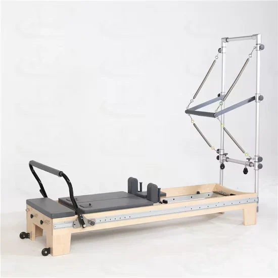 Solid Maple Wood Pilates Reformer with Tower Wholesale