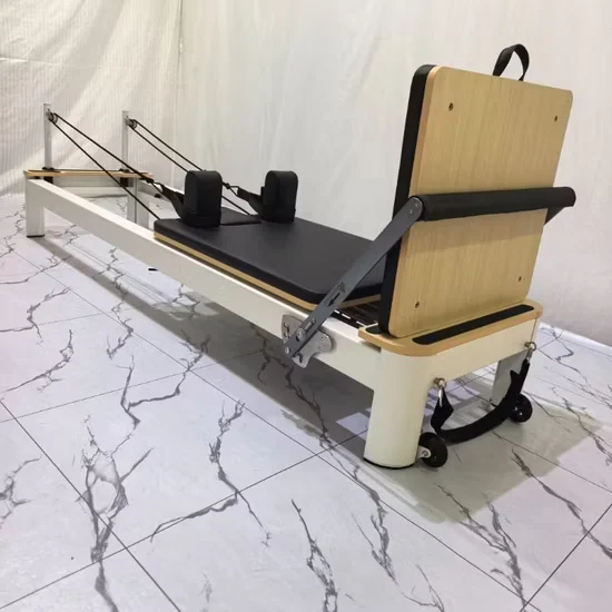 White Aluminium Pilates Reformer for Home Use & Studio In Stock