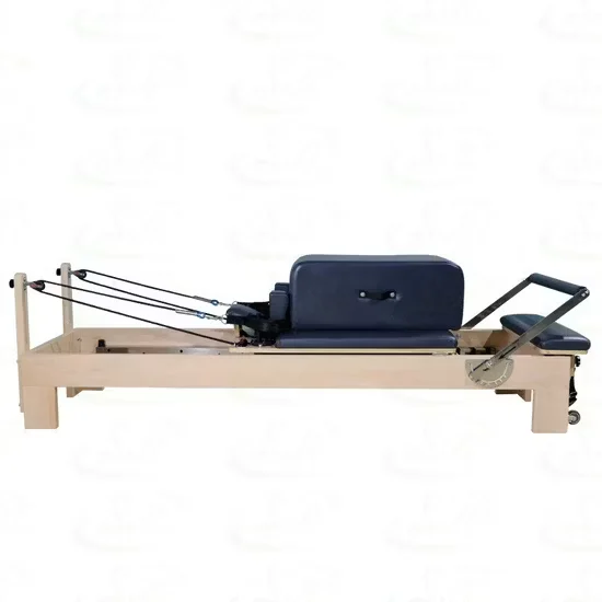 White Beech Wood Pilates Reformer Machine In Stock Wholesale