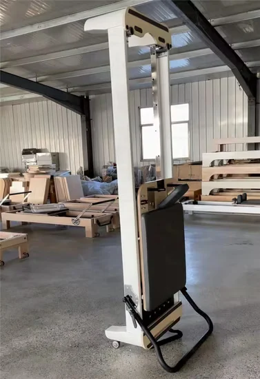 White Wooden Pilates Reformer for Yoga Training Wholesale In Stock