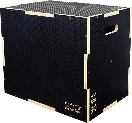 Wholesale Adjustable Wooden Plyo Box for Safe Plyometric Training
