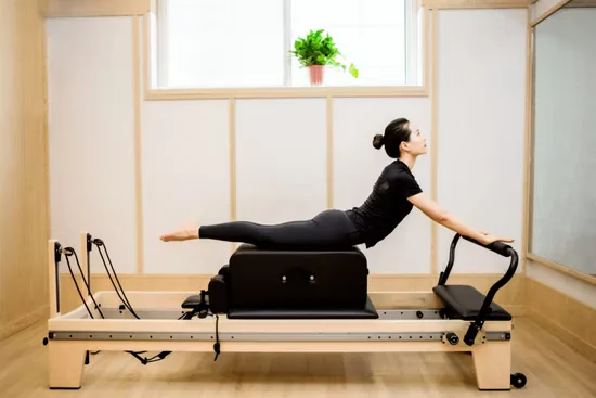 Wholesale Pilates Wall Unit Sliding Reformer Wood Studio Equipment In Stock