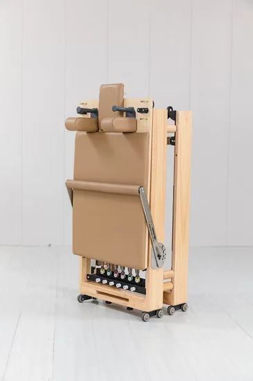 Wooden Portable Pilates Reformer for Yoga Studio & Home